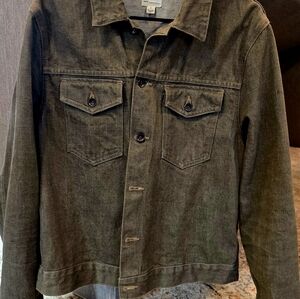 Men's Todd Snyder Sz Large + Legent Bourbon Selvedge Denim Jacket Tan